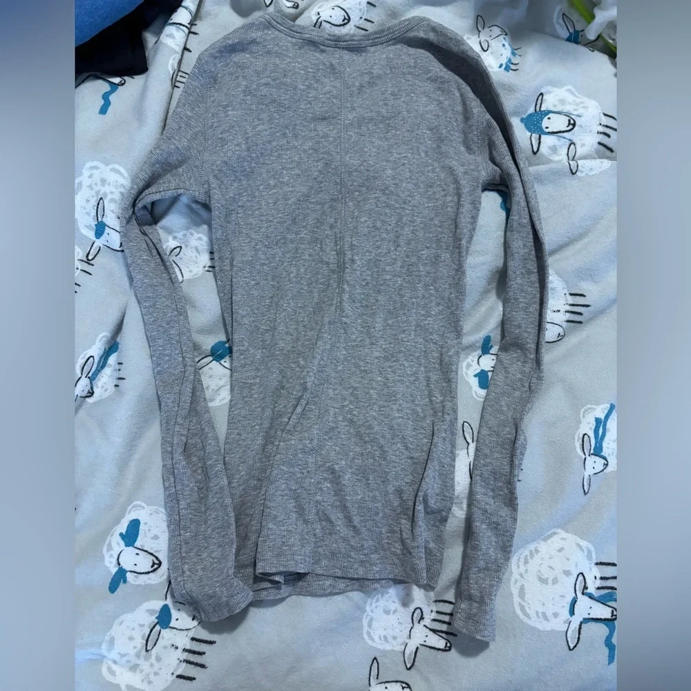 Everlane Pima Cotton Ribbed Top - Picture 2 of 2